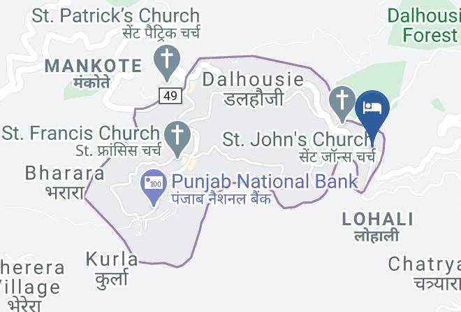 Dalhousie Sub District - The City Light Hotel Maps