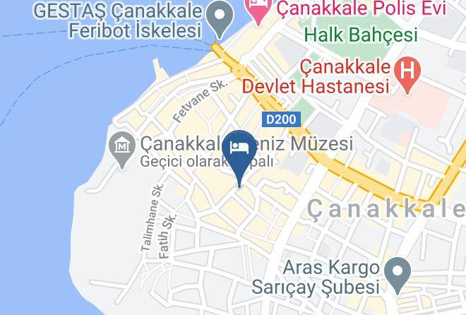 Canakkale Kemalpasa - The City Residence Butik Otel Maps