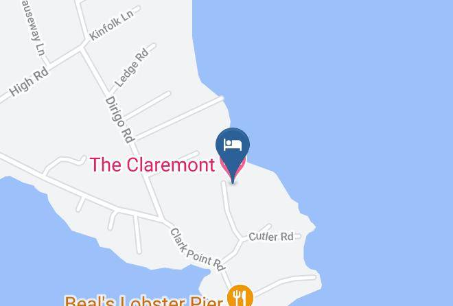 Hancock - The Claremont Hotel Maps