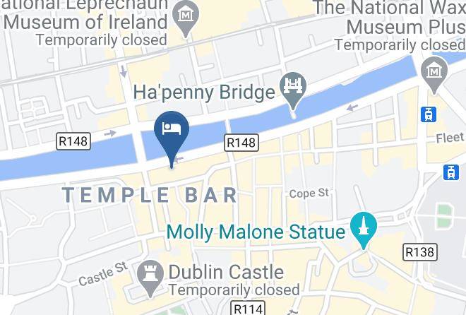 The Clarence Hotel Map