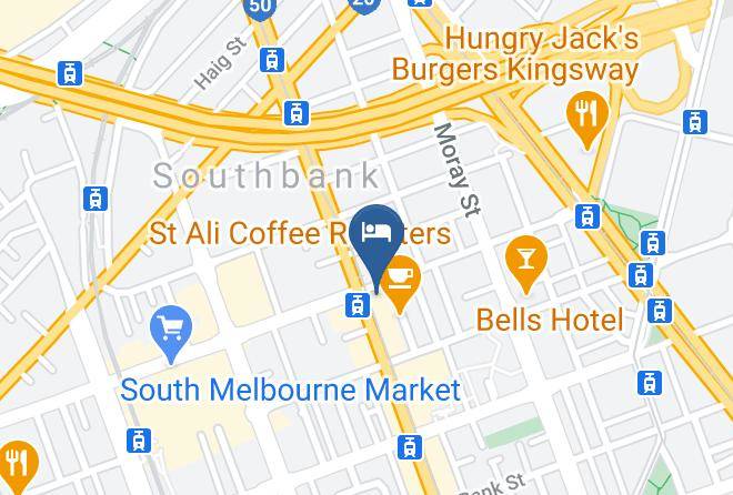 Port Phillip - The Clarendon Hotel Restaurant Maps