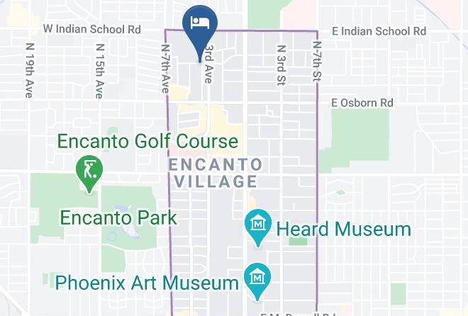 Maricopa - The Clarendon Hotel And Spa Maps