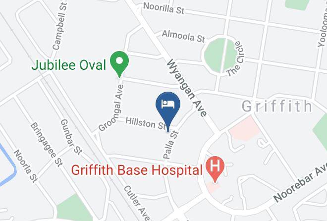 Griffith - The Clarenton Superb' Self Catering Accommodation Maps