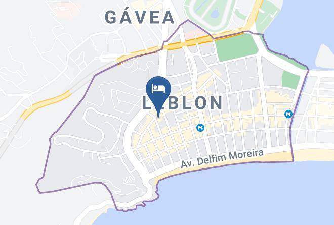 Rio De Janeiro Leblon - The Claridge Vip Leblon Maps