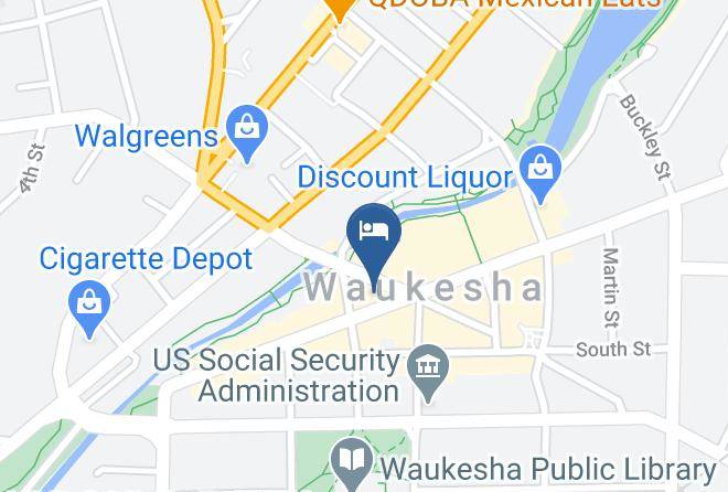 Waukesha - The Clarke Hotel Maps