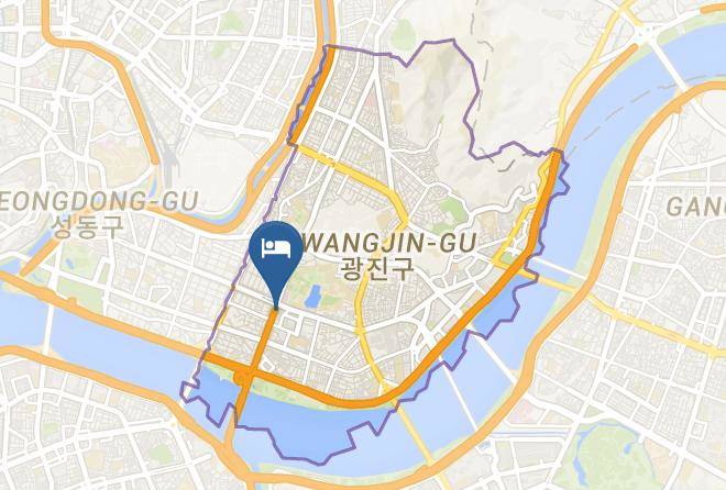 Gwangjingu - The Classic 500 Pentaz Executive Residence Maps