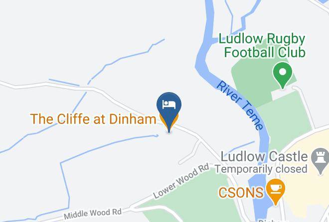 Shropshire - The Cliffe At Dinham Maps