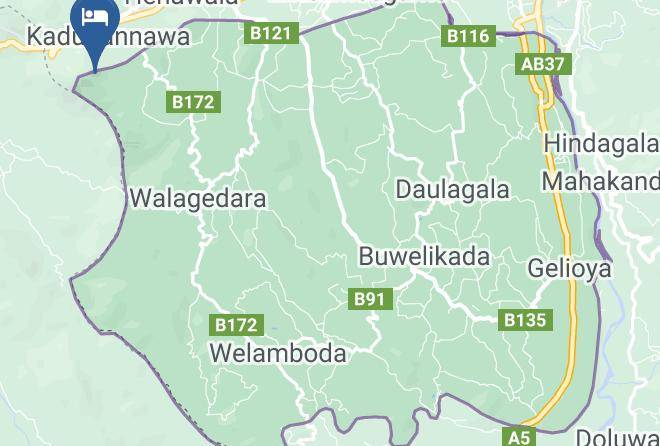 Kandy - The Cloud Resort Maps