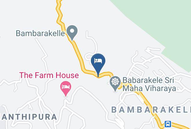 Kandy - The Clovelly Bungalow Maps
