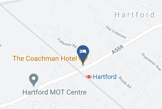 Cheshire - The Coachman Hotel Maps