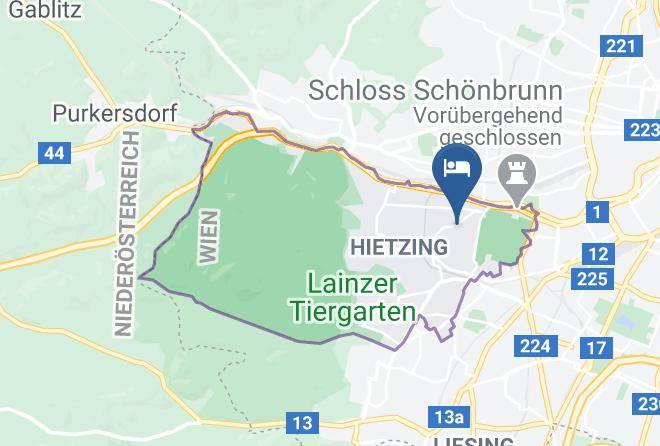 Vienna Hietzing - The Coachman's Residence Maps