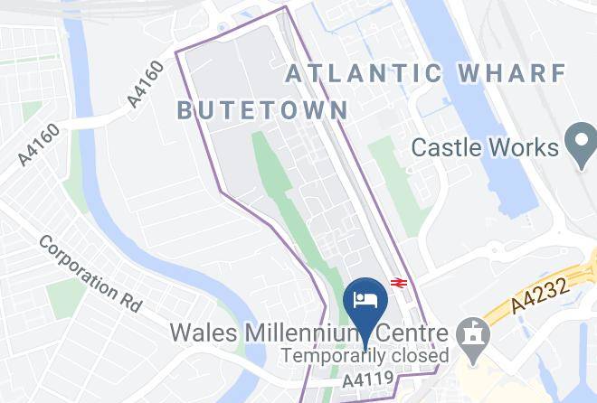 Cardiff - The Coal Exchange Hotel Maps