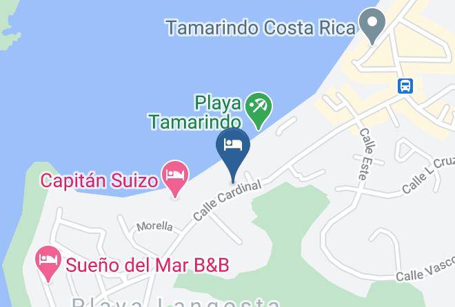 Santa Cruz - The Coast Beachfront Hotel Maps