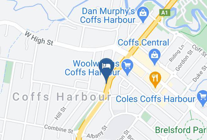 Coffs Harbour - The Coast Hotel Maps