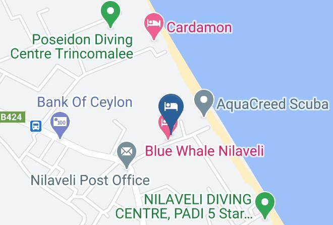 Trincomalee - The Coastal Hotel Maps
