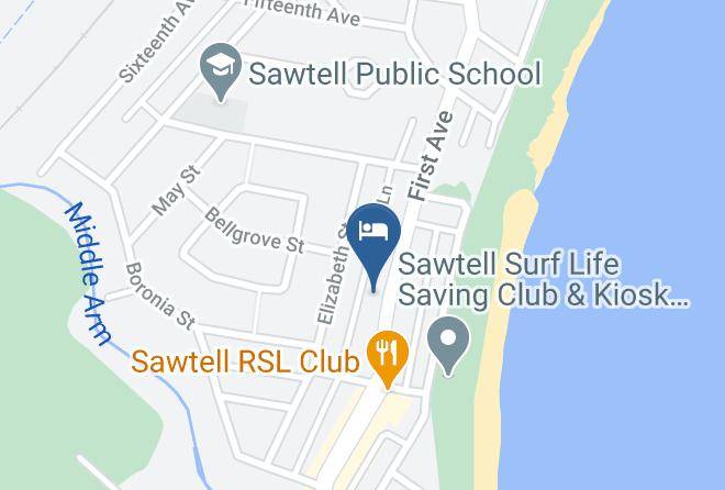 Coffs Harbour - The Coaster's Motel Maps