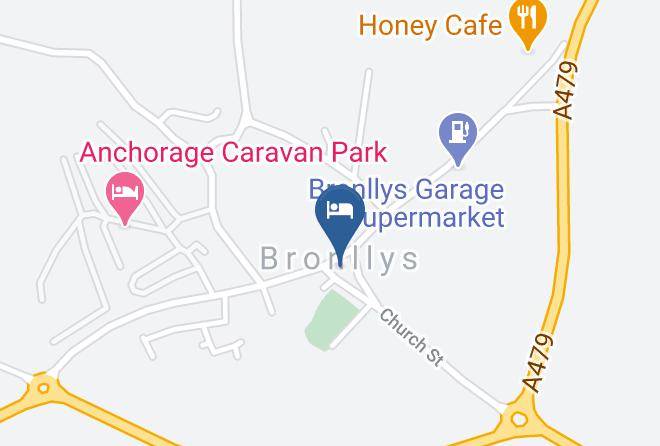 Powys - The Cock Hotel Maps