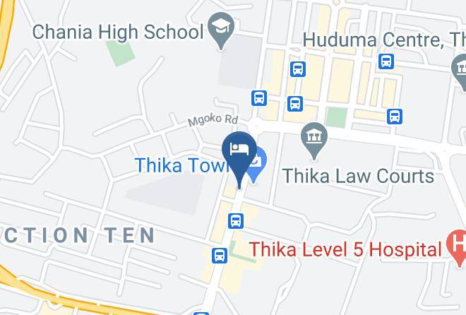 Kiambu - The Coconut Grill Hotels Maps
