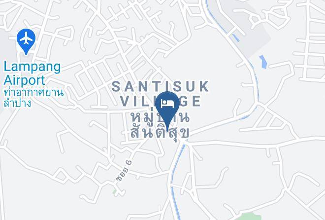 Amphoe Mueang Lampang - The Coconut Hotel Lampang Maps