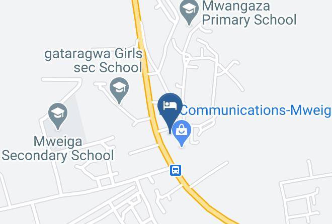 Nyeri - The Coconut Palm Hotel Maps