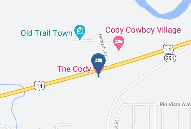 Park - The Cody Hotel Maps