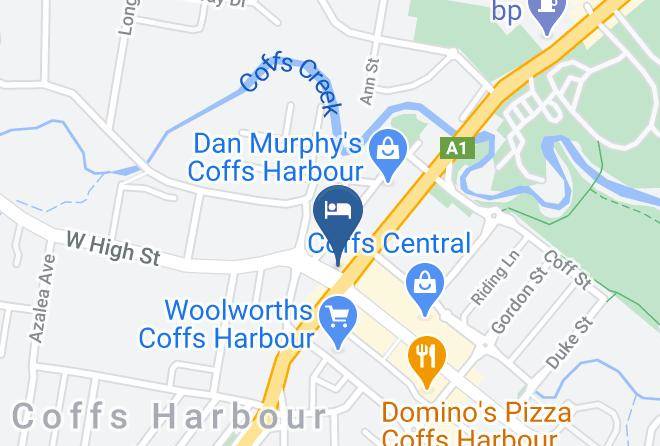 Coffs Harbour - The Coffs Hotel Maps