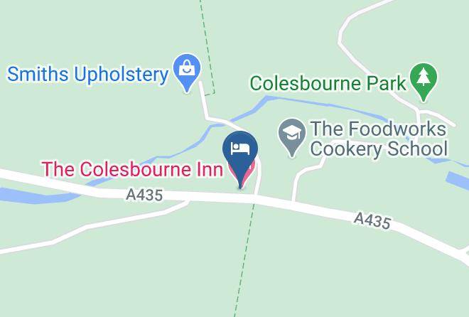 The Colesbourne Inn Map