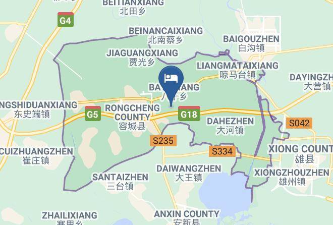Baoding - The Coli Hotel Maps