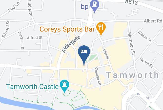Staffs - The Colin Grazier Hotel Maps