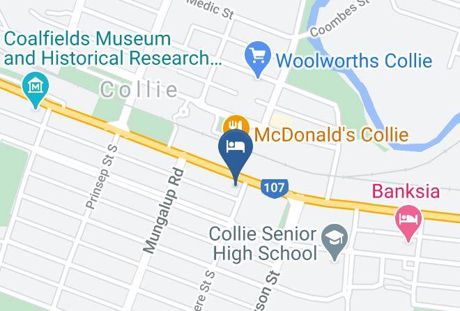 The Colliefields Map