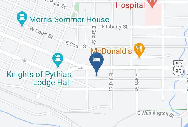 Washington - The Colonial Motel Maps