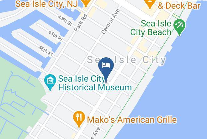 Cape May - The Colonnade Inn Maps