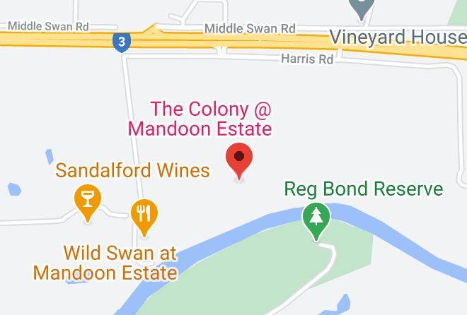 The Colony Mandoon Estate Map