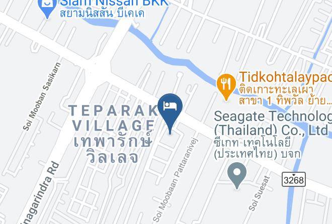 Amphoe Mueang Samut Prakan - The Color Living Hotel Maps