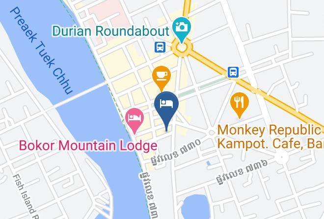 Kampot Town - The Columns Maps