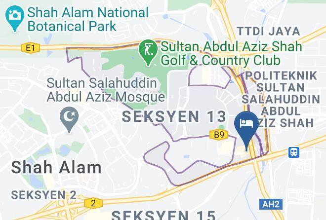 The Comfyhauz Shah Alam Map