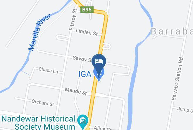 Tamworth Regional - The Commercial Hotel Barraba Maps