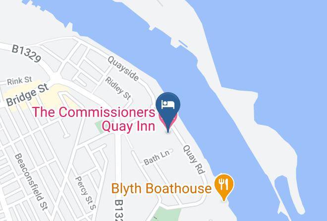 The Commissioners Quay Inn Map