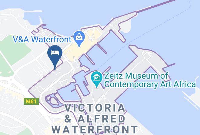 City Of Cape Town - The Commodore Hotel Maps