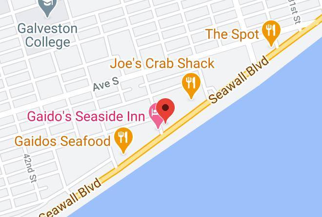 Galveston - Commodore On The Beach Maps