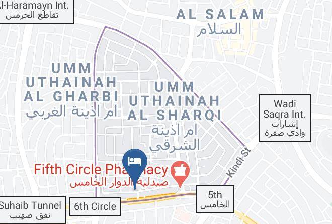 Amman - The Compass Hotel Maps