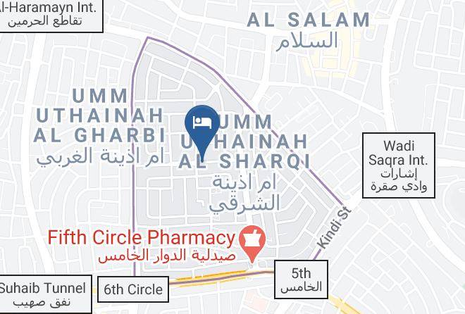 Amman - The Conroy Boutique Hotel Maps
