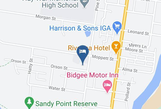 Hay - The Convent Boutique Accommodation & Cafe Maps