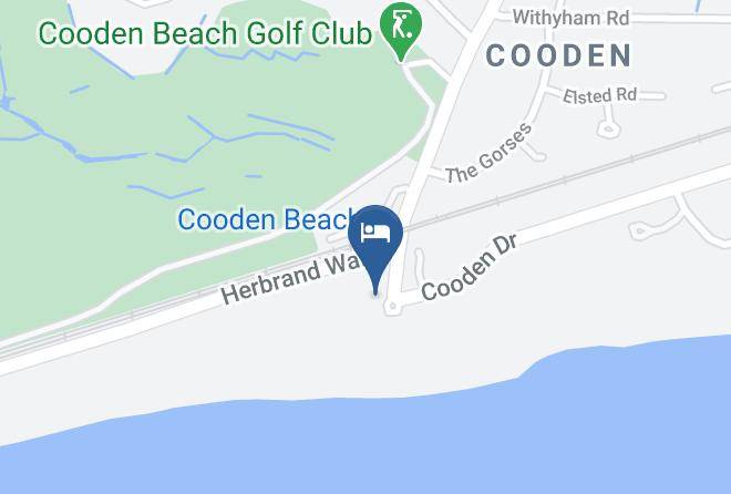 East Sussex - The Cooden Beach Hotel Maps