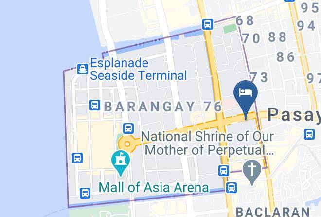 Metro Manila - The Copa Businessman's Hotel Maps
