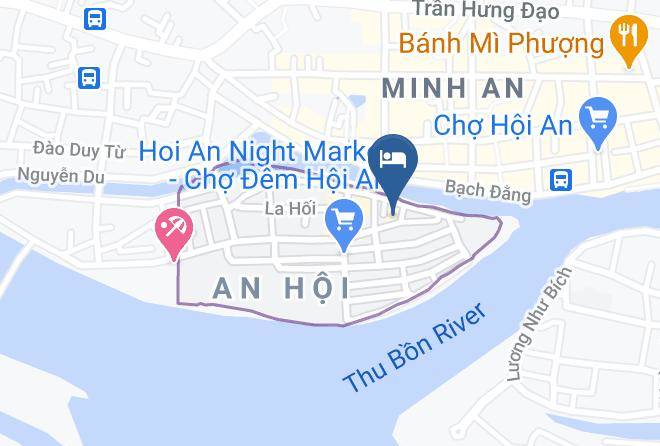 Hi An - The Corner Homestay Maps