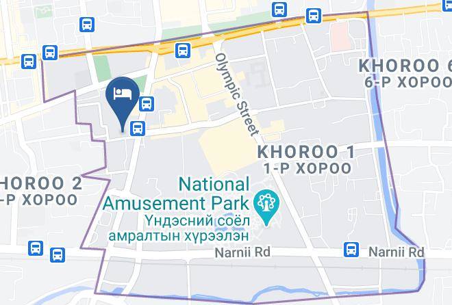 Ulaanbaatar - The Corporate Hotel Maps