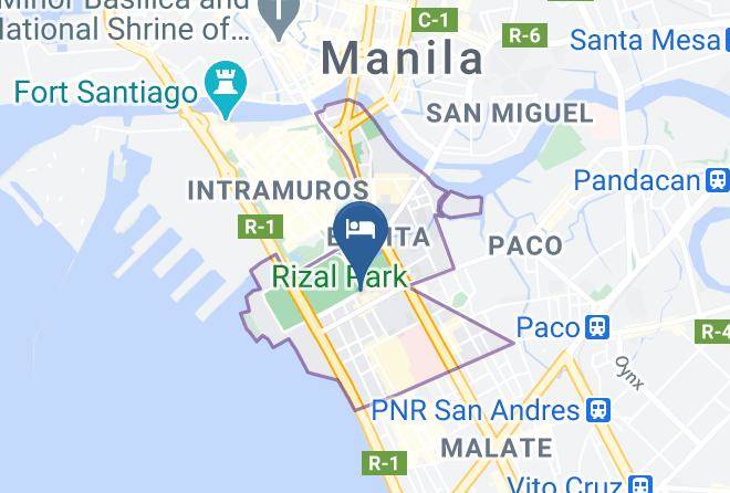 Metro Manila - The Corporate Inn Hotel Maps