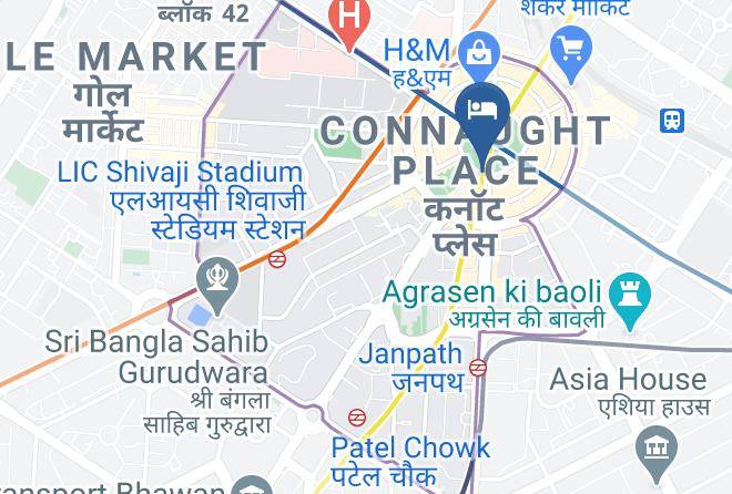 New Delhi - The Corus Hotel Maps