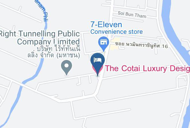 Amphoe Bang Bo - The Cotai Luxury Design Hotel Maps